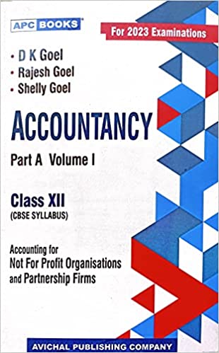 Accountancy Class- XII (Part-A) Vol. I (APC Books)